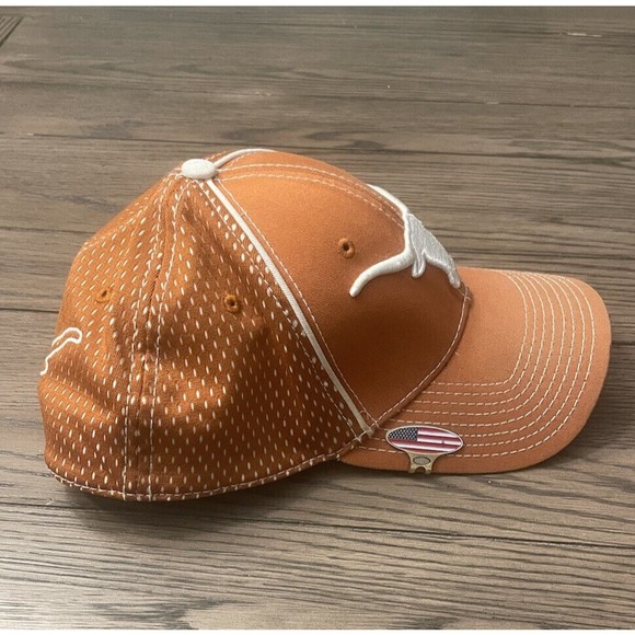 Vintage Y2K Texas Longhorns Wool Size M/L Fitted New Era Hat  embroidered - Picture 4 of 6